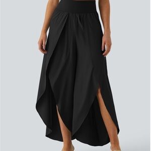 HALARA Black Breezeful Flowy Pants TALL